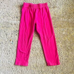 3T pink leggings